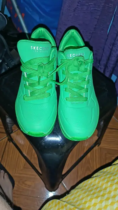 Zapatillas verdes Skechers - miniatura 3