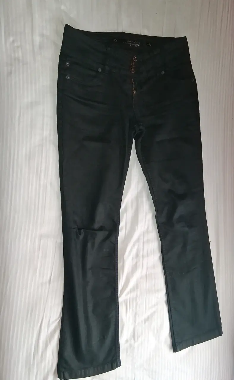 Jeans negros para mujer - 1