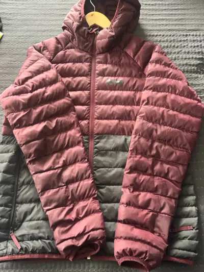 Chaqueta acolchada burdeos HH - miniatura 1