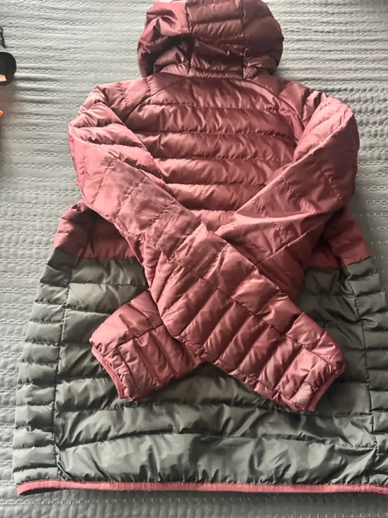 Chaqueta acolchada burdeos HH - 2