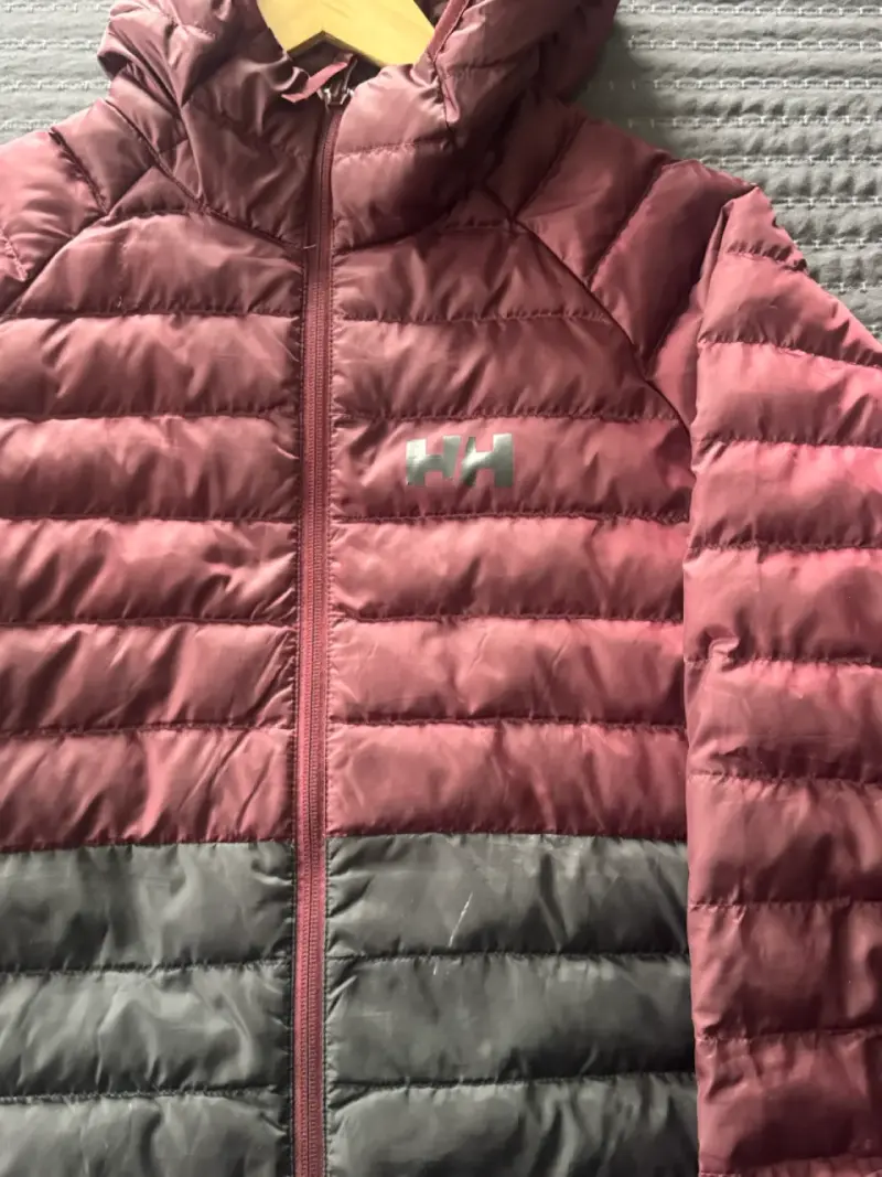 Chaqueta acolchada burdeos HH - 3
