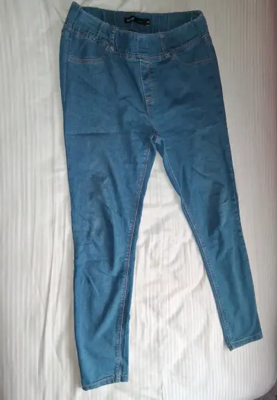 Jeans azul claro mujer - miniatura 1