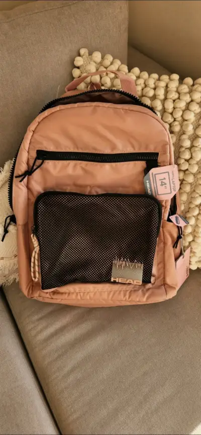 Mochila rosada HEAD nueva - miniatura 3