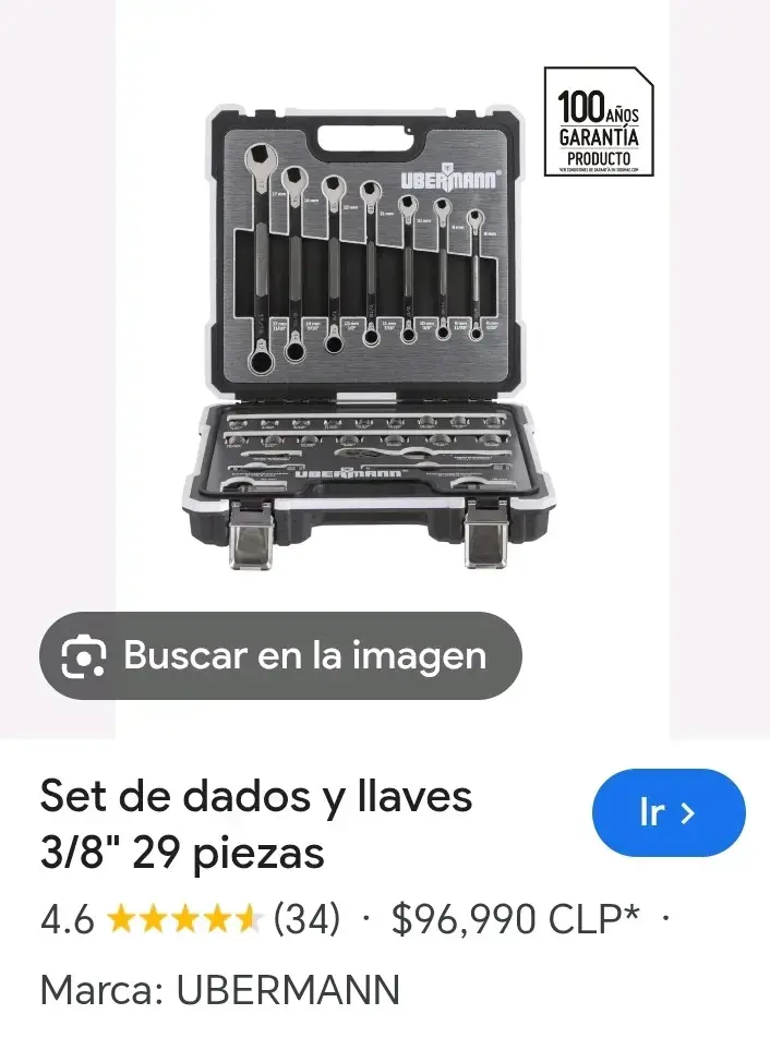 Set de llaves y dados Ubermann - 2