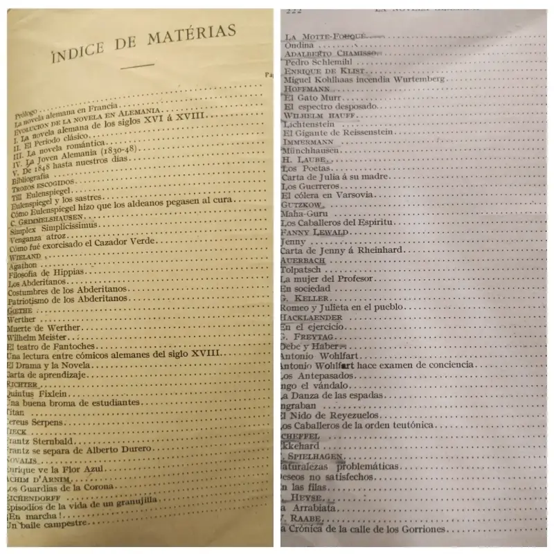 La Novela Alemana, Jorge Le Bas. Antigua Ed 1905 - 4
