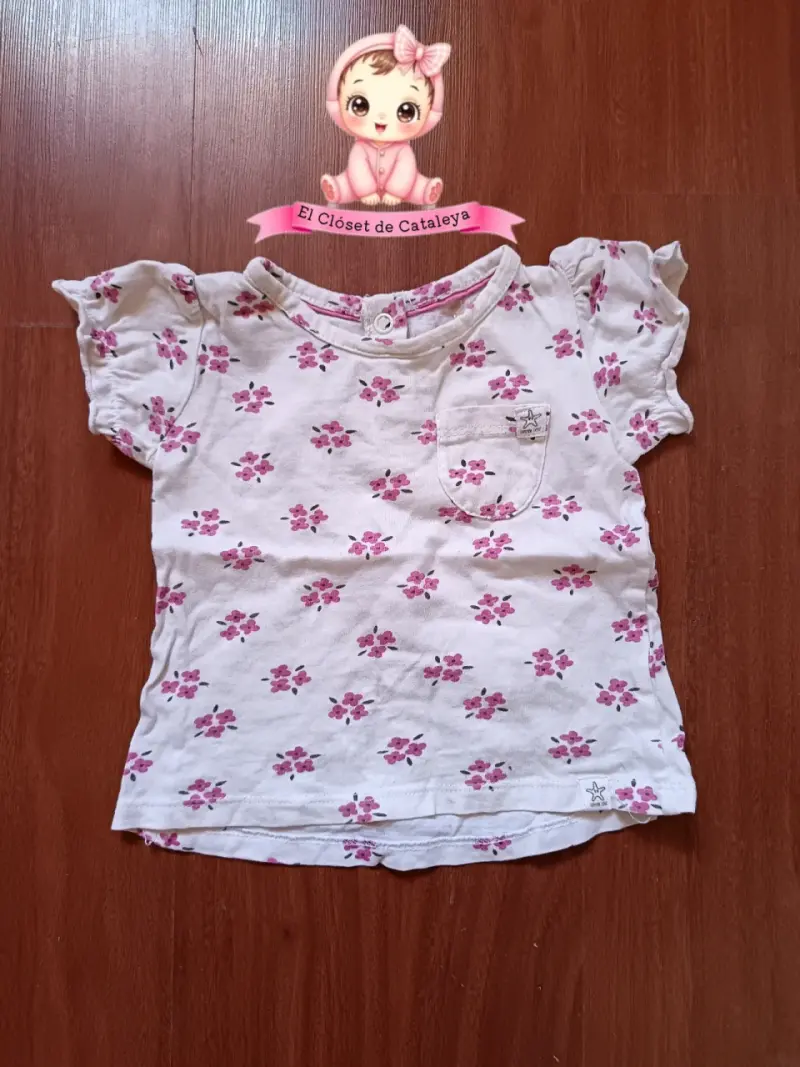 Polera infantil estampada