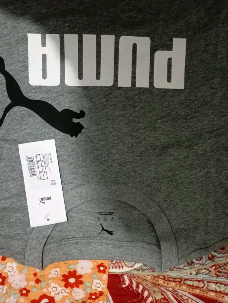 Polera gris Puma - 1