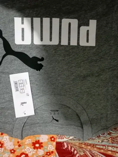 Polera gris Puma - miniatura 1