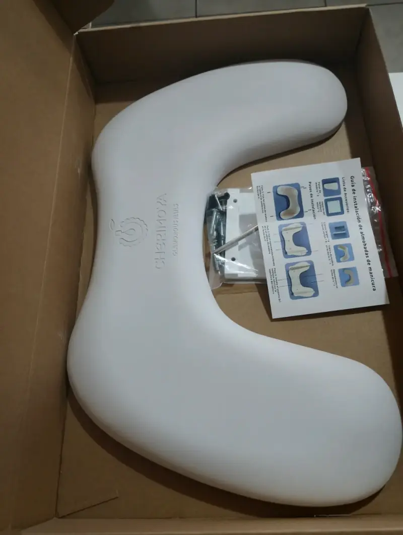 Cojín para brazo con soporte de celular - 3