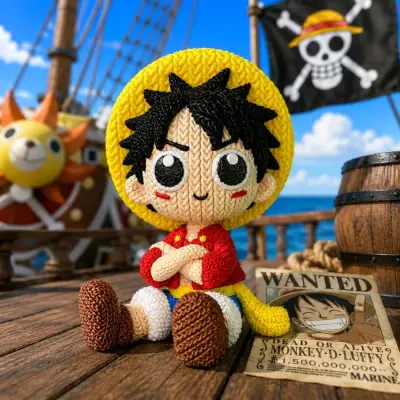 Figura Luffy One Piece 15 Cm Impresión 3D - miniatura 1
