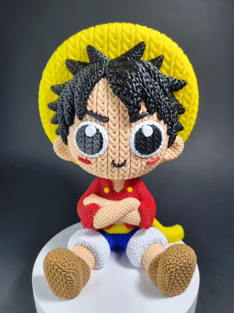 Figura Luffy One Piece 15 Cm Impresión 3D - 2