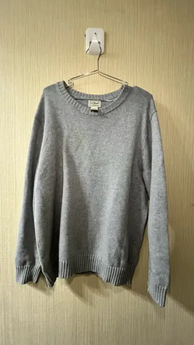Suéter gris L.L. Bean - miniatura 1