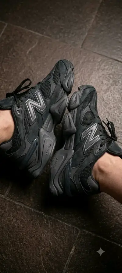 Zapatillas negras New Balance - miniatura 4