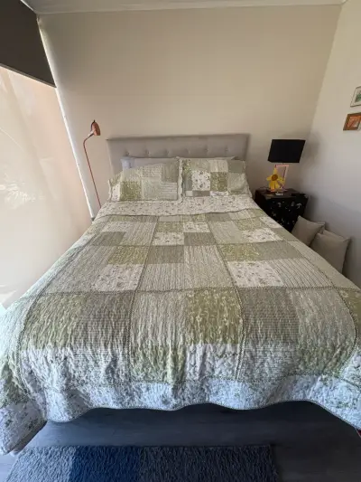 NUEVO Cubrecama Textil Viña, modelo Patchwork. - miniatura 1