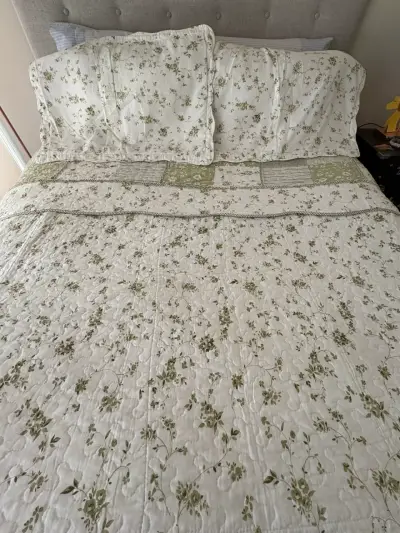 NUEVO Cubrecama Textil Viña, modelo Patchwork. - miniatura 6