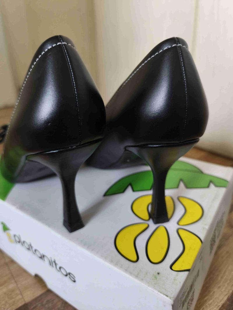 Zapatos negros con lazo Platanitos - 2