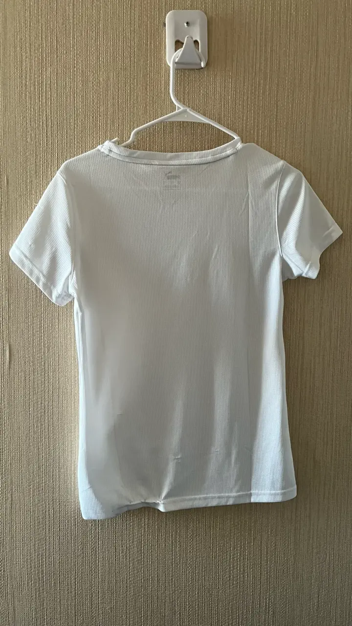 Polera blanca Puma deportiva - 3