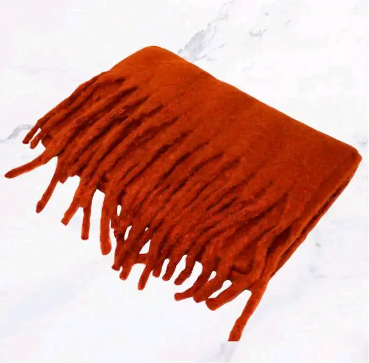 Bufandas de cashemere suaves - 12