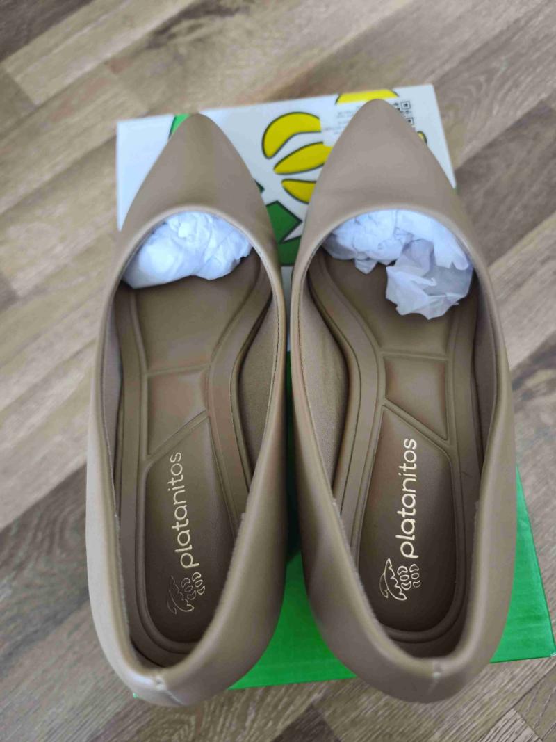 Zapatos de taco beige Platanitos - 2