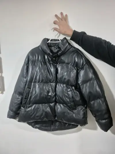 Parka BUBBA negra puffer  talla L - miniatura 2