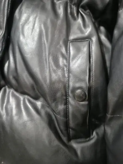 Parka BUBBA negra puffer  talla L - miniatura 5