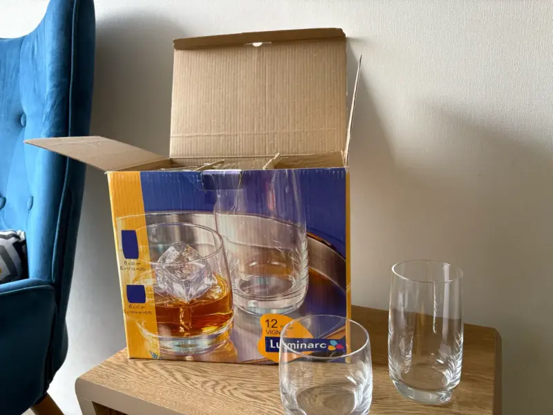 NUEVO Set de vasos Luminarc 12 piezas - 2