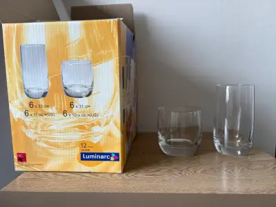 NUEVO Set de vasos Luminarc 12 piezas - miniatura 3