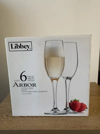 Copas Larga para Champaña Libbey - miniatura 1