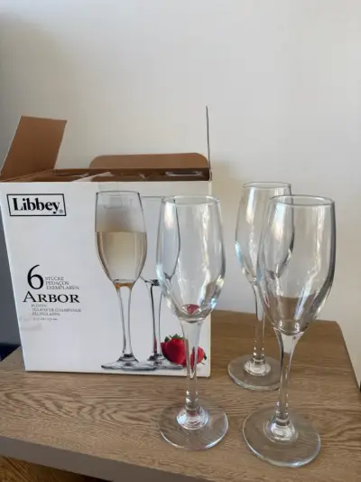 Copas Larga para Champaña Libbey - miniatura 2