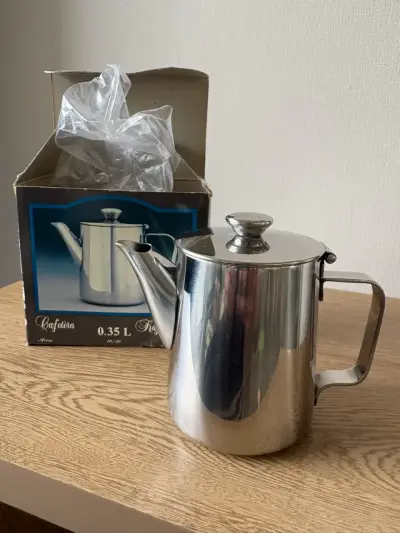 Cafetera de acero 0.35L - miniatura 2