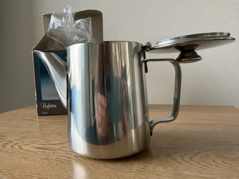 Cafetera de acero 0.35L - 4