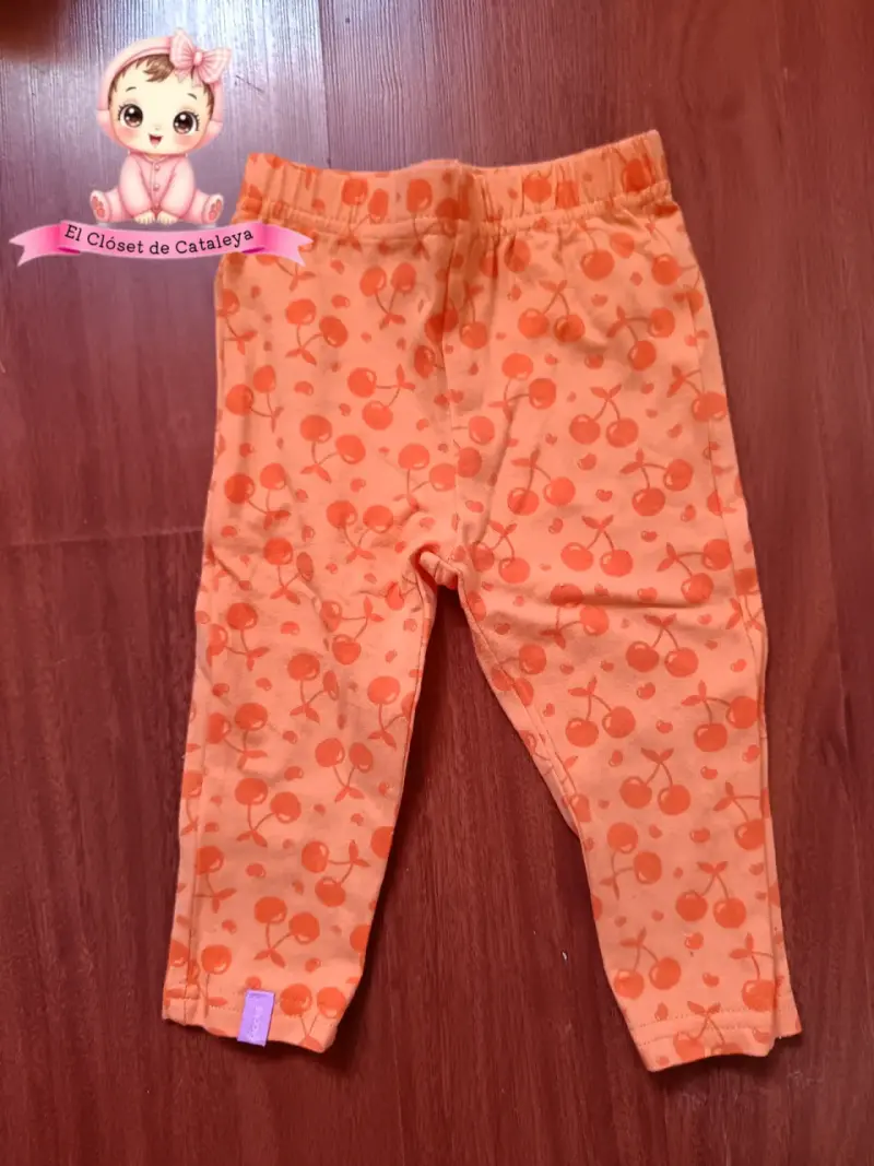 Pantalones bebé naranjas