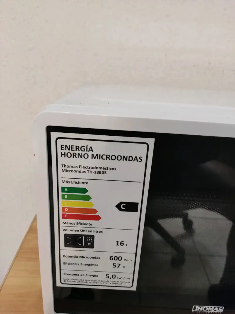 Microondas Thomas TH-18B05 blanco - 1