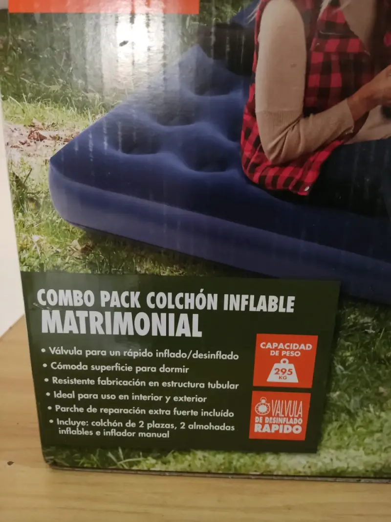 Colchón inflable matrimonial Ozark Trail - 2
