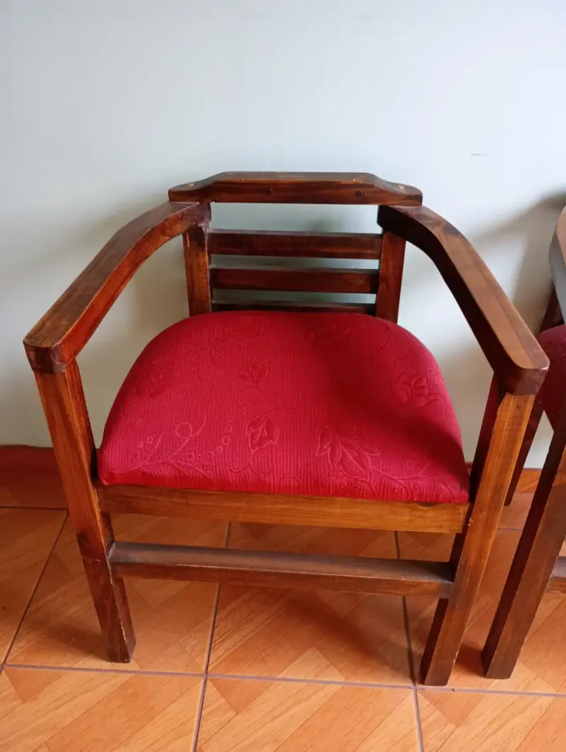 Par de sillas de madera - 3