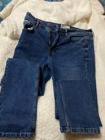 Jeans azul slim de varon - miniatura 2