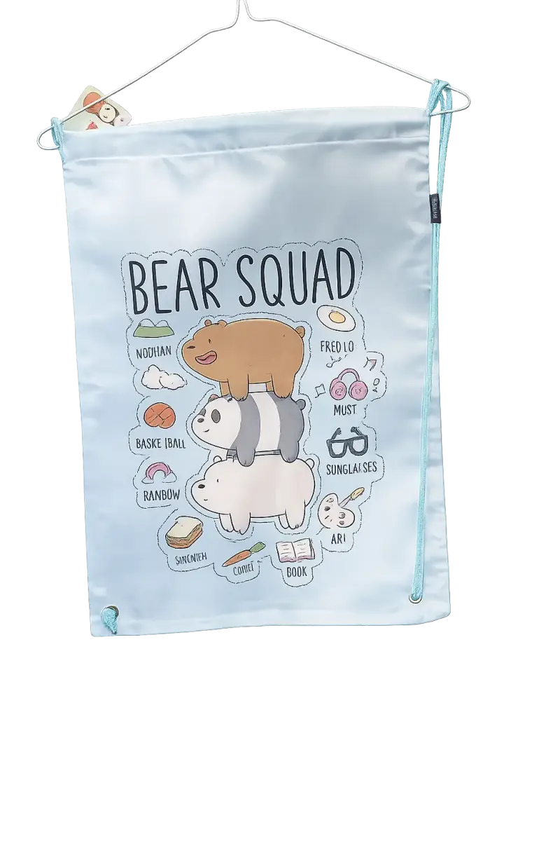 Bolsa saco Bear Squad