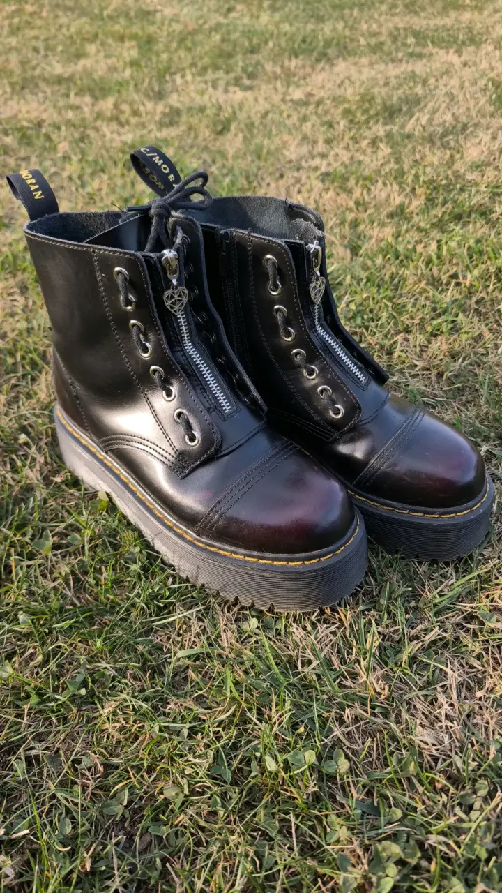 Botines negras con plataforma - 2