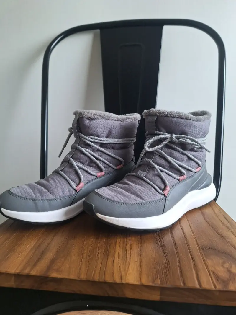 Botines grises con forro chiporro Puma - 1