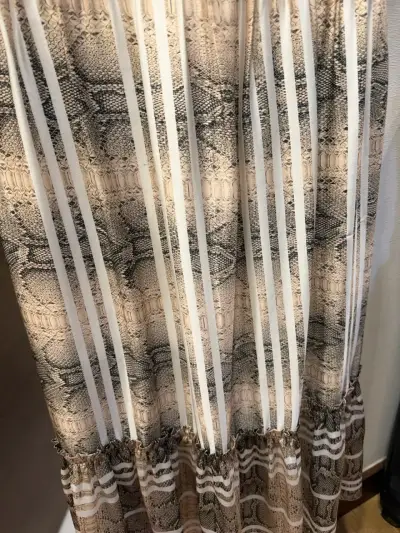 Vestido estampado serpiente - miniatura 2
