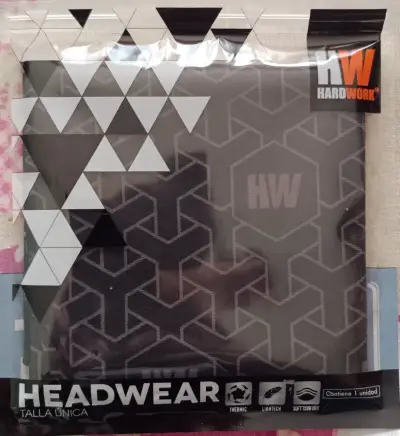 Bandana Headwear HW Hardwork negro - miniatura 1