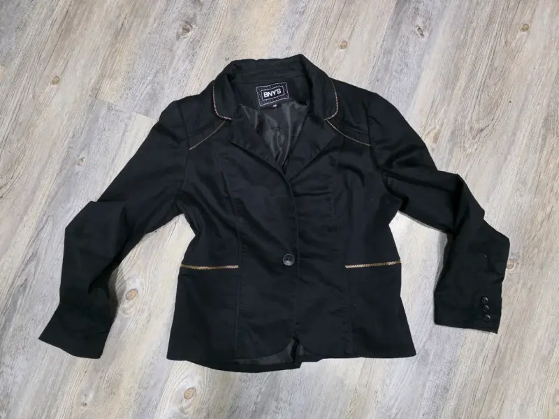 Blazer negro BNY elegante - 1
