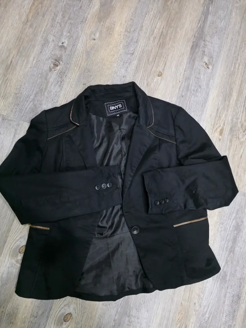 Blazer negro BNY elegante - 3