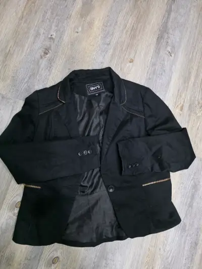Blazer negro BNY elegante - miniatura 3