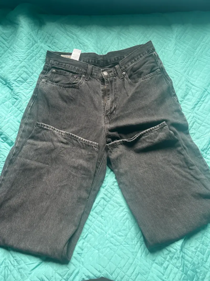 Jeans negros baggy levis - 2