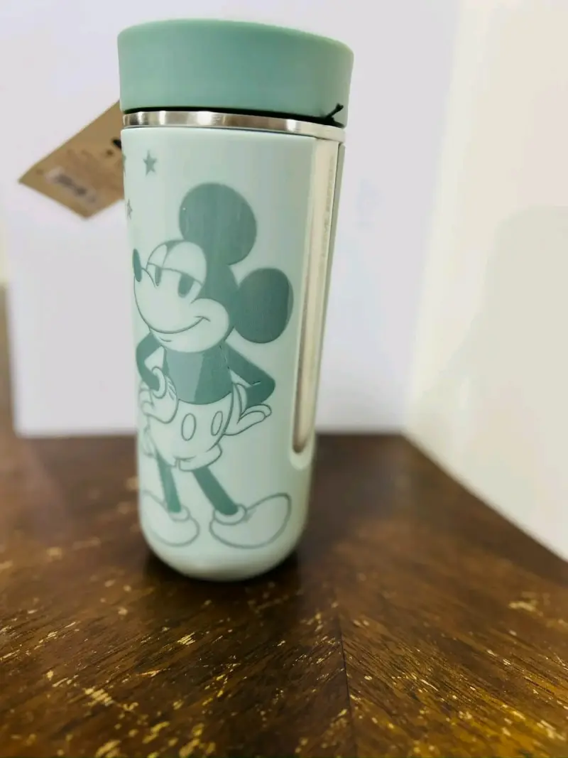 Botella termo Mickey Mouse verde