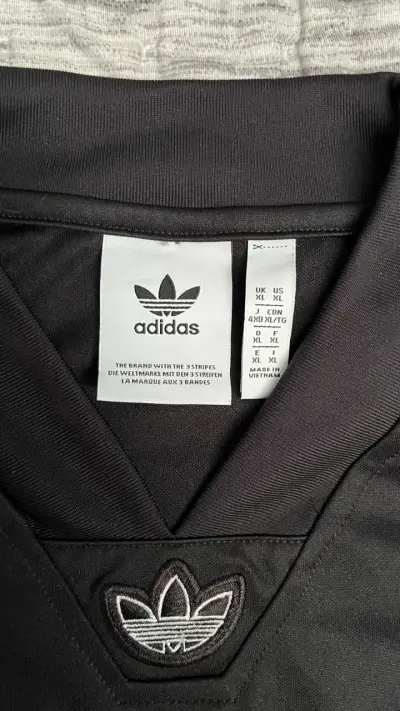 Polerón negro Adidas Originals - miniatura 2