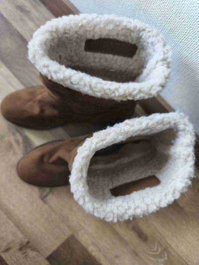 Botas café con interior forrado - miniatura 4