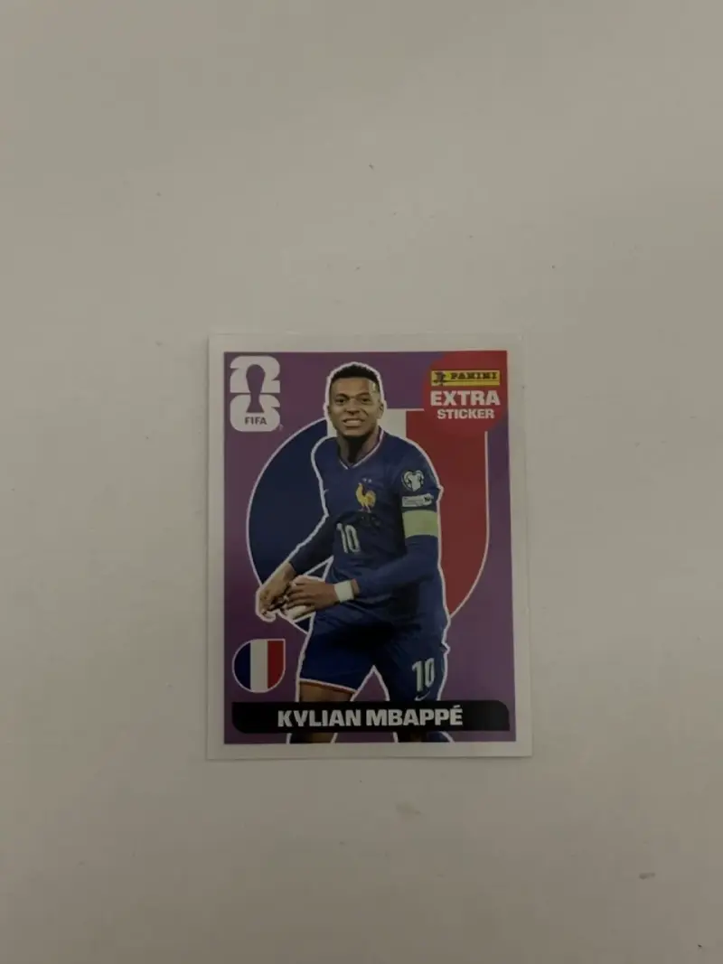 Lámina extra Panini Mbappé