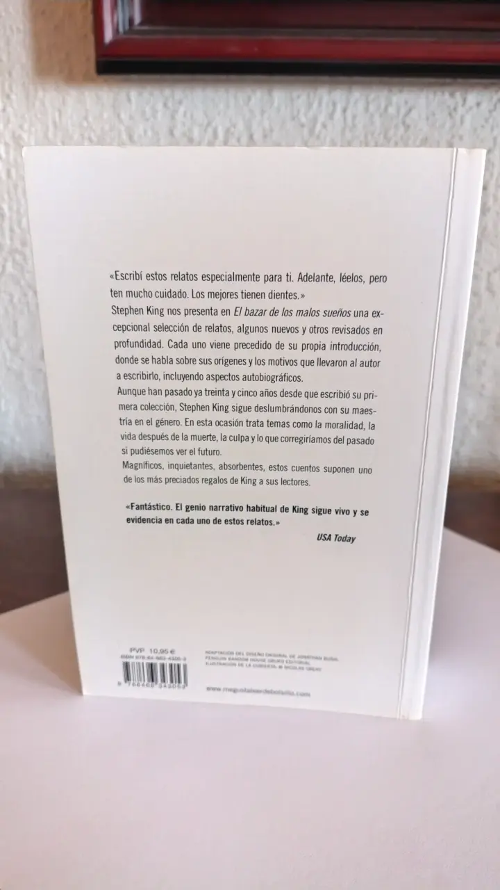 Libro Stephen King El Bazar de los Malos Sueños - 3